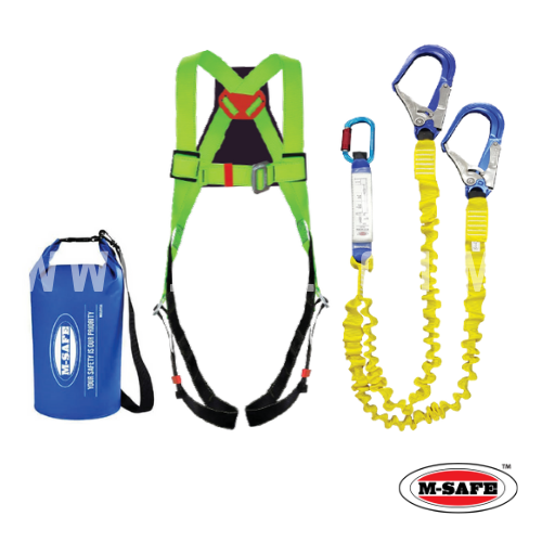 M-SAFE BODY HARNESS LIGHT WEIGHT SET INDUSTRY SAFETY