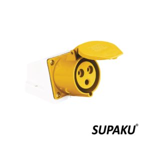 SUPAKU CEE 16A 110-130V WEATHERPROOF WALL SOCKET